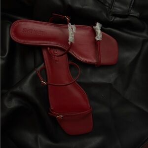 Wine red Steve Madden Red Women's Sandals